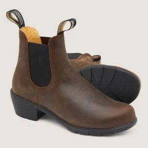 Blundstone #1673 heeled boots - antique brown